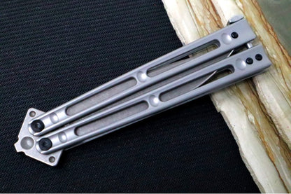 Boker Plus Papillon Balisong - D2 Steel / Clip Point Blade / Stainless Steel Handle 06EX111