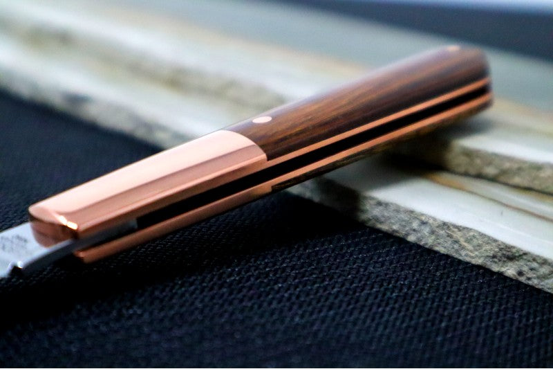 Boker Barlow Integral - Ironwood Handle & Copper Bolsters 110045