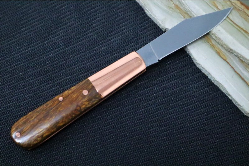 Boker Barlow Integral - Ironwood Handle & Copper Bolsters 110045