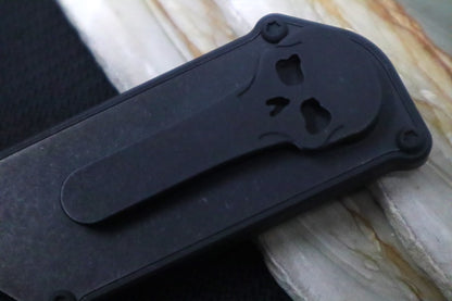 Chaves Knives C.H.U.B. - Titanium Handle / Black PVD Coating / Standard Utility Blade