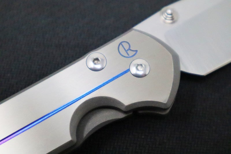Chris Reeve Knives Large Sebenza 31 LEFT HANDED - Unique Graphic / CPM-S45VN #5205