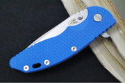 Rick Hinderer Knives XM-18 - 3.5" Spanto Blade / Stonewash Finish / Blue G-10 Handle - Northwest Knives