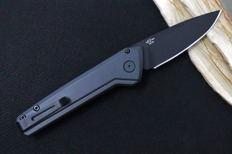 Buck 838 Deploy Auto - Drop Point Blade / 154CM Steel / Sniper Gray Cerakoted Handle 13444