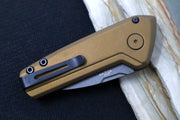 Buck 839 Mini Deploy Auto - Drop Point Blade / 154CM Steel / Burnt Bronzed Cerakoted Handle 13445 - Northwest Knives