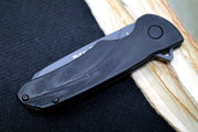 Buck 843 Sprint Ops Flipper - Reverse Tanto Blade / CPM-S30V Steel / Black Canvas Micarta Handle 13438 - Northwest Knives