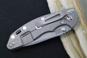 Rick Hinderer Knives XM-18 - 3.5" Spanto Blade / Working Finish / Blue/Black G-10 Handle - Northwest Knives