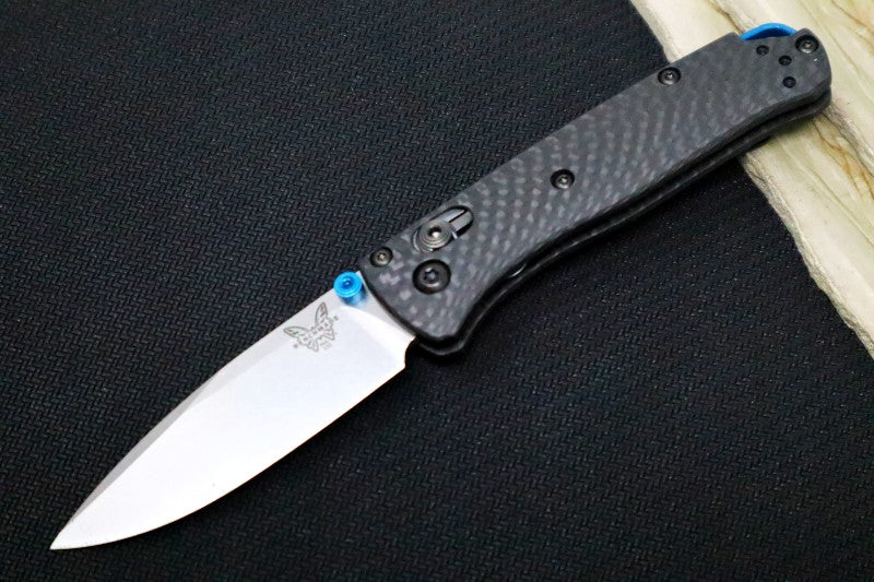 Benchmade 533-3 Mini Bugout - Carbon Fiber Handle / CPM-S90V Steel / Satin Drop Point Blade - Northwest Knives