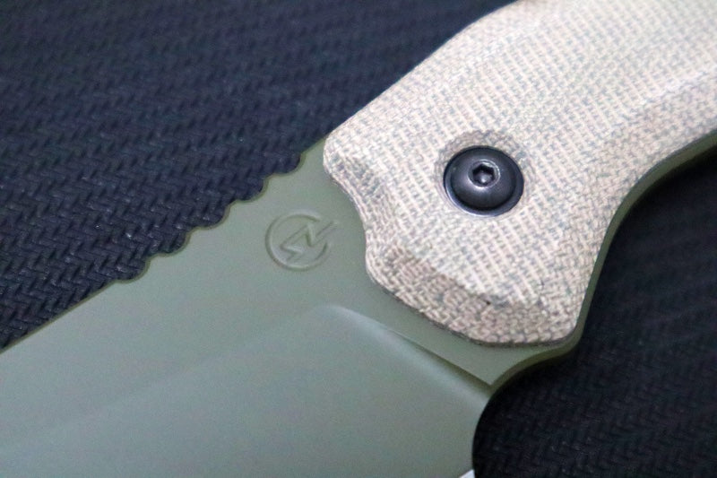 Overland Knife | Magnacut Blade With Mil-Spec Cerakote Finish & Black Kydex Sheath | Northwest Knives