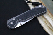 Chris Reeve Large Sebenza 31 - CPM-Magnacut Drop Point Blade / Black Micarta Inlay L31-1200 - Northwest Knives