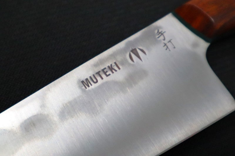 Carter Cutlery Muteki - 7.76" Funayuki - Arizona Desert Ironwood Handle & Hitachi White #1 Steel 4779