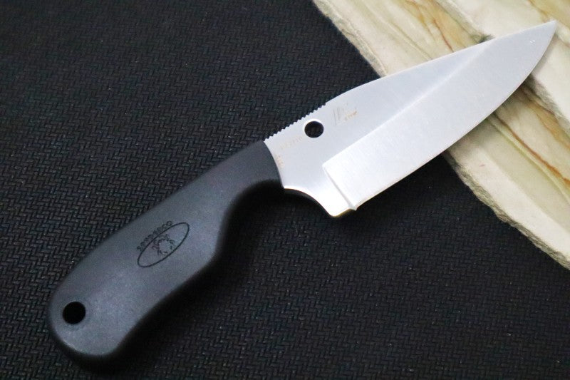 Spyderco Subway - Black FRN (Reinforced Fiberglass Nylon) Handle / Bowie Blade / LC200N Stainless Steel FB48PBK