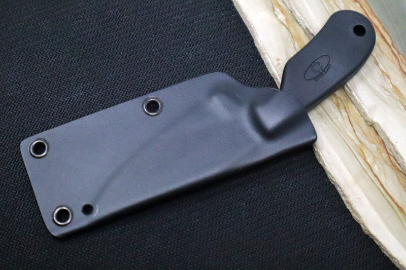 Spyderco Subway - Black FRN (Reinforced Fiberglass Nylon) Handle / Bowie Blade / LC200N Stainless Steel FB48PBK