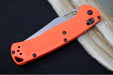 Benchmade 15535 Taggedout Manual Folder - CPM-154 Steel / Clip Point Blade / Orange Grivory Handle - Northwest Knives