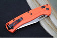 Benchmade 15535 Taggedout Manual Folder - CPM-154 Steel / Clip Point Blade / Orange Grivory Handle - Northwest Knives