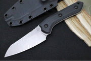 Schwarz Designs Overland - Black G-10 Handle / Magnacut Blade / Stonewash Finish / Black Kydex Sheath - Northwest Knives