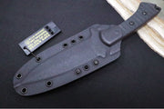 Tops Szabo Express - 1095 Steel / Black Canvas Micarta Handle / Kydex Sheath SZEX-01 - Northwest Knives