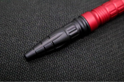Heretic Knives Thoth Pen - Aluminum Handle / Red Aluminum Extension Barrel / Red Anodized Titanium Bolt H038-AL-RD