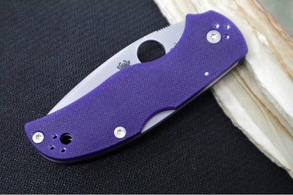 Spyderco Native 5 | Dark Blue Handle | Northwest Knives