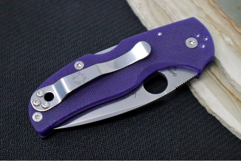 Dark Blue Handle For Spyderco Native 5 | Northwest Knives