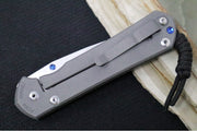 Chris Reeve Knives Large Sebenza 31 - Drop Point Blade / CPM-Magnacut Steel / Plain Titanium Handle L31-1000 - Northwest Knives