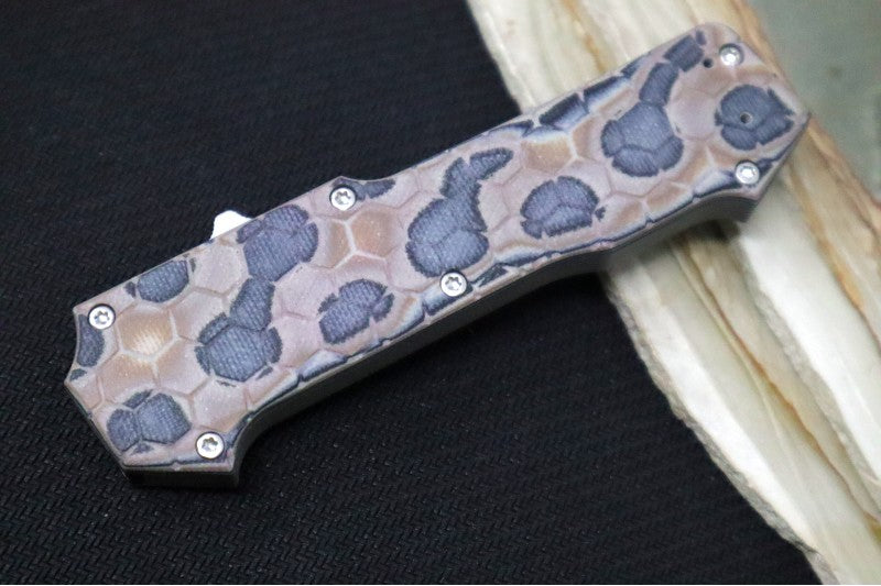 Hogue Knives Compound OTF - Dark Earth G-Mascus G-10 Handle / CPM-S30V Blade 34037