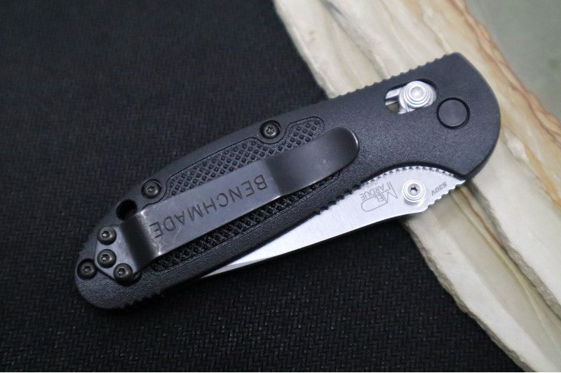 Benchmade 556-S30V Mini Griptilian - Satin Blade / Black Handle