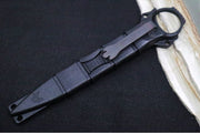 Benchmade 176BK-COMBO SOCP Dagger - Black Fixed Blade / Black Handle with Trainer - Northwest Knives