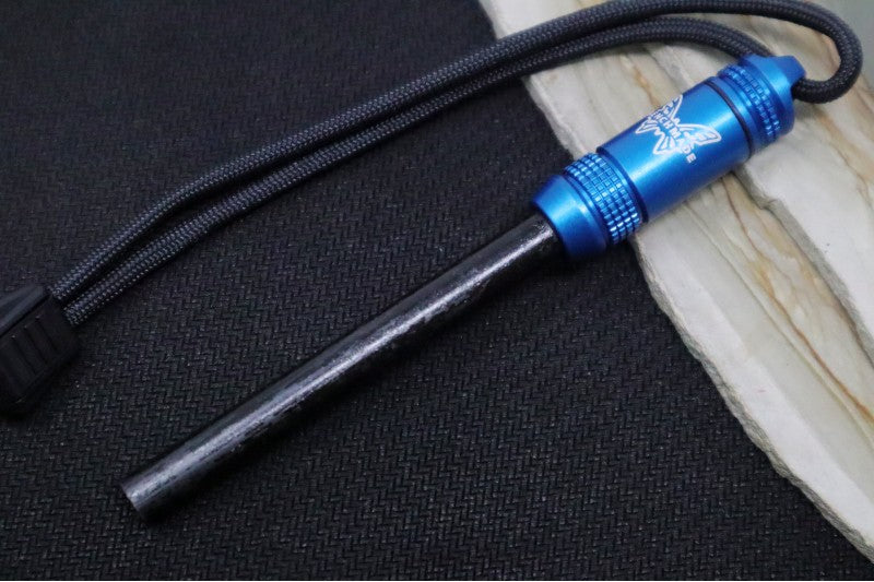 Benchmade 50023 - EXOTAC fireROD XL / Blue Anodized Aluminum Capsule