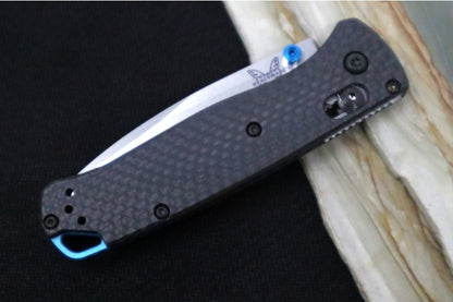 Black Carbon Fiber Handle With Partial Stainless Liners | Benchmade 535-3 Knife | Northwest Knives