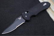 Benchmade 9170SBK Auto Triage - Black Partial Serrate - Automatic - Northwest Knives