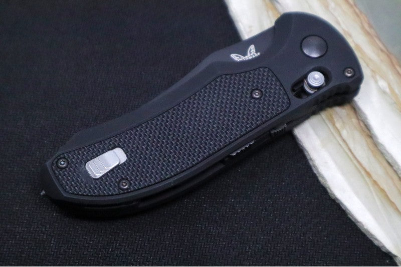 Benchmade 9170SBK Auto Triage - Black Partial Serrate - Automatic