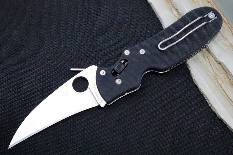 Spyderco P'Kal Karambit - Black G-10 Handle / CPM-S30V Steel / Karambit Blade C103GP - Northwest Knives