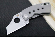 Spyderco McBee - Titanium Handle / Satin Blade - C236TIP - Northwest Knives