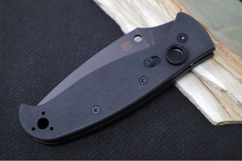 Spyderco Autonomy 2 - Black G-10 Handle / Black LC200N Blade - C165GPBBK2