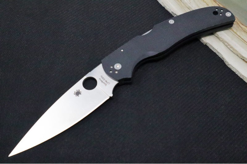 Spyderco Native Chief - Black G10 / Black CPM-S30V Blade - Northwest Knives