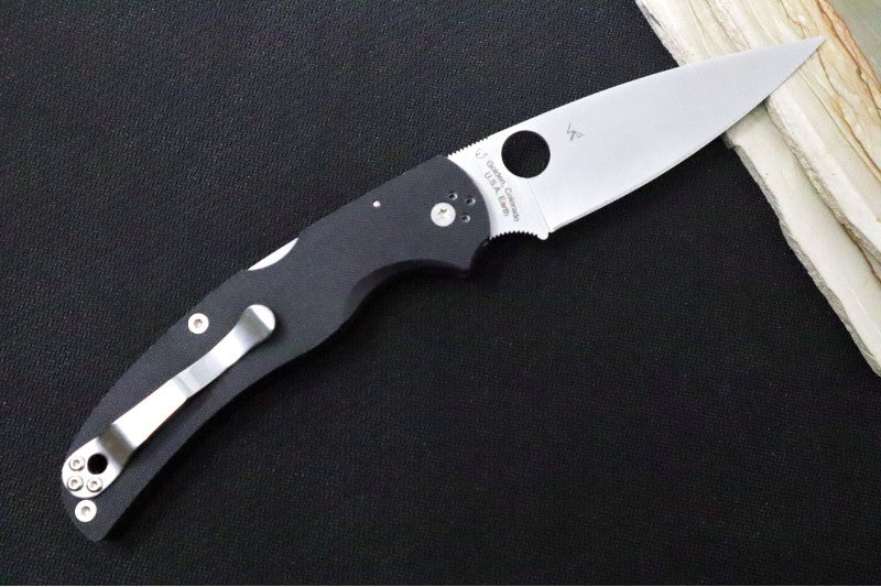 Spyderco Native Chief - Black G10 / Black CPM-S30V Blade - Northwest Knives