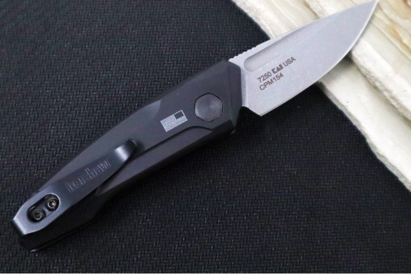 Kershaw Automatic Knife With Black Anodized Aluminum Handle | Northwest Knives