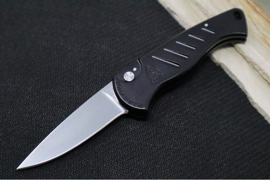 Piranha Knives "Fingerling" - 154CM Blade / Black Aluminum Handle