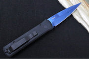 Pro Tech Godson Auto - Black Handle / 154CM Steel / Sapphire Finished Blade 721-SB - Northwest Knives