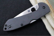 Spyderco Siren SPRINT RUN - Satin Blade / CPM-S90V Steel / Black Carbon Fiber Handle C247CFP - Northwest Knives