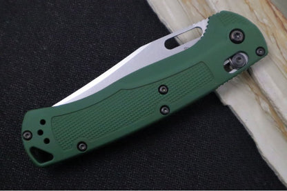 Green Cerakoted Grivory Handle | Benchmade Tagged Out Knife | Northwest Knives