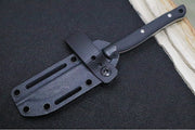White River Knives Exodus 3 - CPM-S35VN Steel / Black Micarta Handle - Northwest Knives
