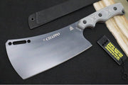 Tops El Chappo Sniper Gray - 1095 Steel / Black Canvas Micarta Handle / Black Kydex Sheath ECHA-02 - Northwest Knives