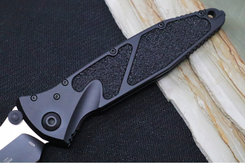 Microtech SOCOM Elite - Tanto Style / Black Blade / Black Handles w/ Black Inserts 161-1T