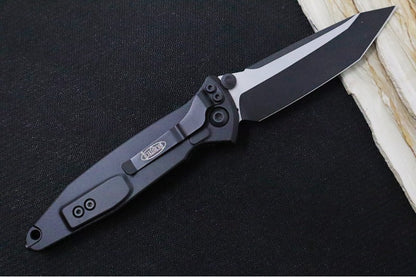 Microtech SOCOM Elite - Tanto Style / Black Blade / Black Handles w/ Black Inserts 161-1T