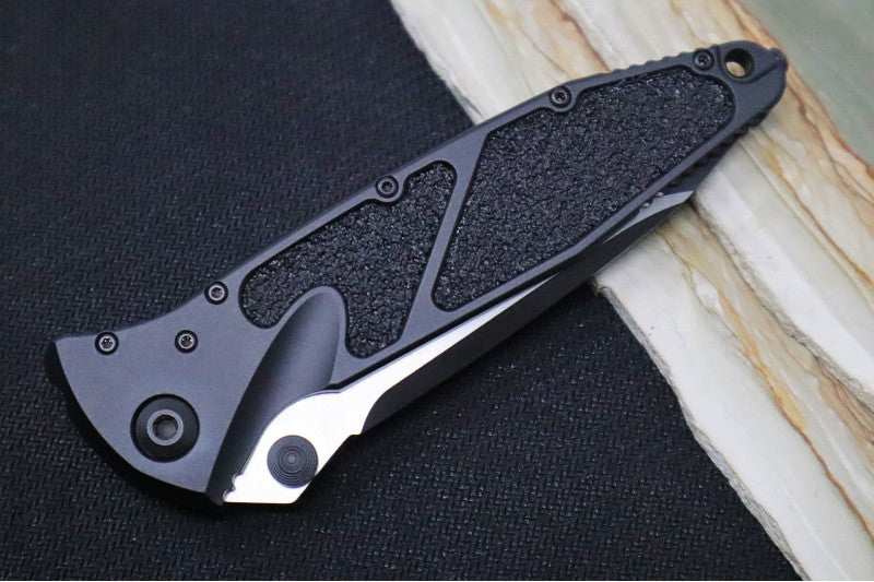 Microtech SOCOM Elite - Tanto Style / Black Blade / Black Handles w/ Black Inserts 161-1T