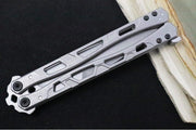 Kershaw Moonsault Balisong - 14C28N Steel Blade / Working Finish / Stainless Steel Handle 5050 - Northwest Knives