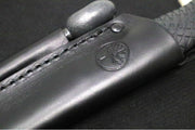 Boker Bronco Bushcraft Fixed Blade - Black TPE Handle / CPM-3V Steel / Satin Drop Point Blade 121504 - Northwest Knives