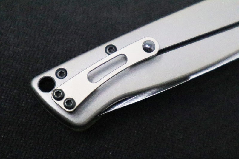 Boker ME-109 Damascus - Toxic Storm Carbon Fiber Handle Scales / Chad Nichols ME-109 Damascus 01BO909DAM