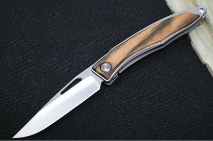 Chris Reeve Knives Mnandi Gentleman's Knife - Macassar Wood Inlay (A3)